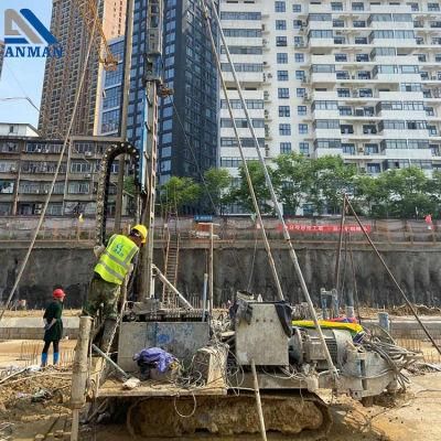 High Pressure Soft Soil Foundation Drilling Rig High Efficiency