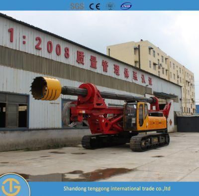 40m Construction Crawler Hydraulic Economical Borehole Rotary Drilling Rig