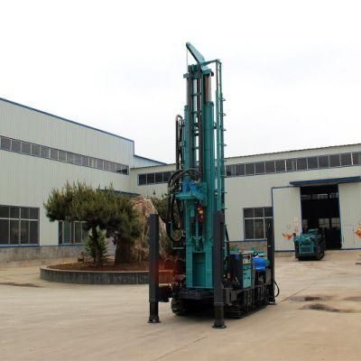 300 Meters Deep Highly Efficient Tailer Mounted Water Well Drilling Rigs for Sale