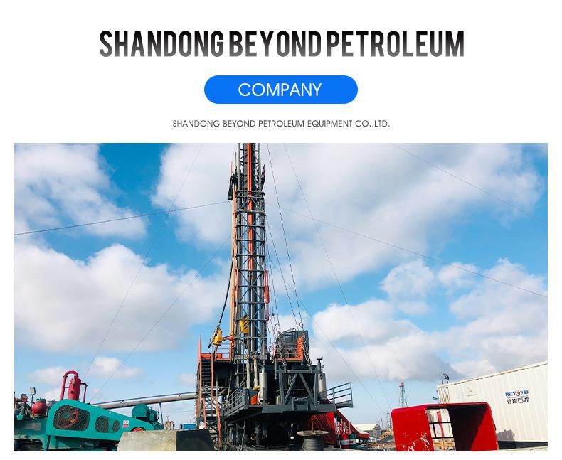 API Onshore Crude Oil Drilling Rig for Oilfiled Petroleum Equipment