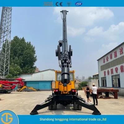 Crawler Type Hydraulic Crawler Surface Drill Rig for Sale Dl-180 Model