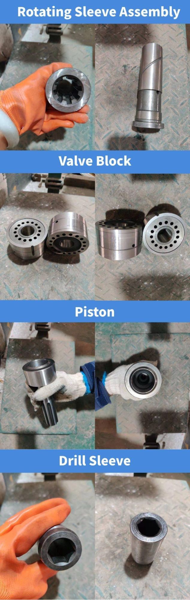 Manufacture AC Motor D Well Drilling Rig Jack Hammer (YT29A)
