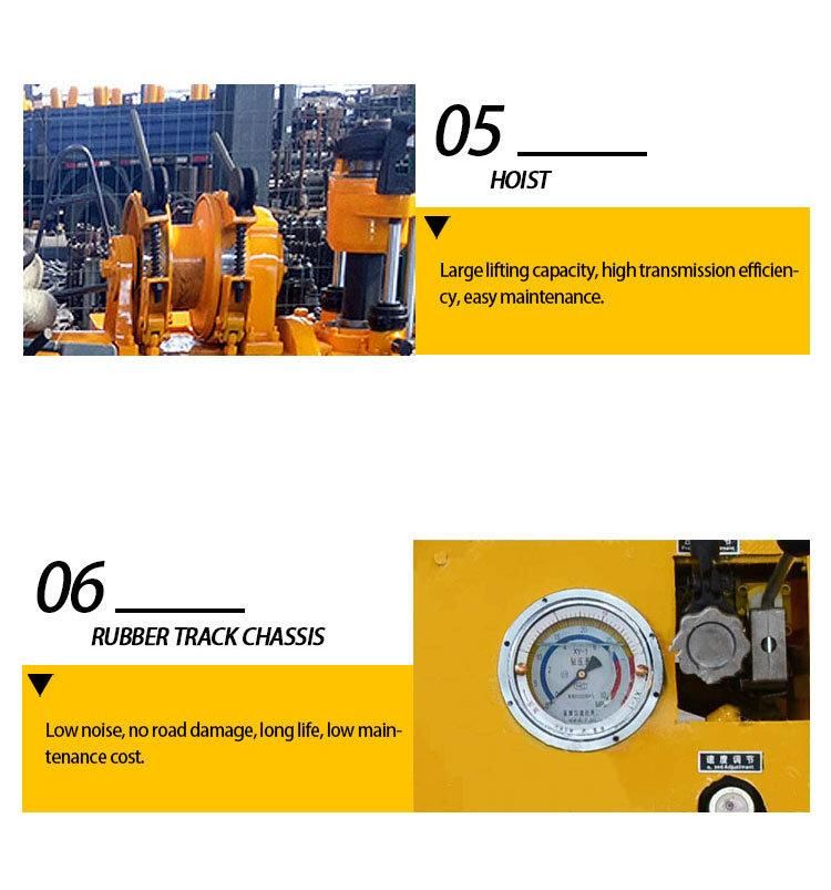 High Quality Deep Crawler Rotary Diamond Drill Rigs