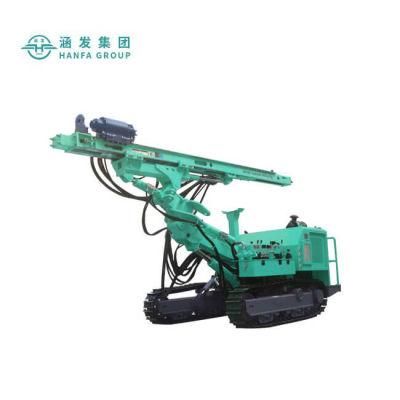 Hf158y Convenient Open-Air 100m DTH Drilling Rig for Mining