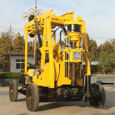 300m Water Well Trailer Mounted Mining Drilling Rig Machine
