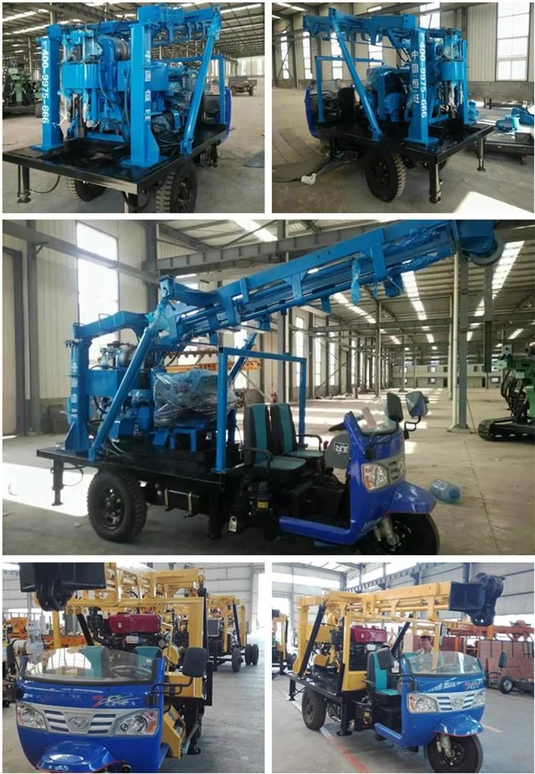Portable Tractor Mounted Hydraulic Motor Drilling Rig for Water Well