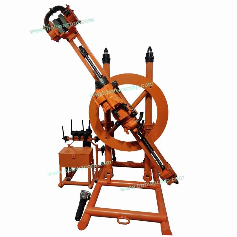 Underground Portable Air Rock Drilling Machine for Fan Borehole Drilling