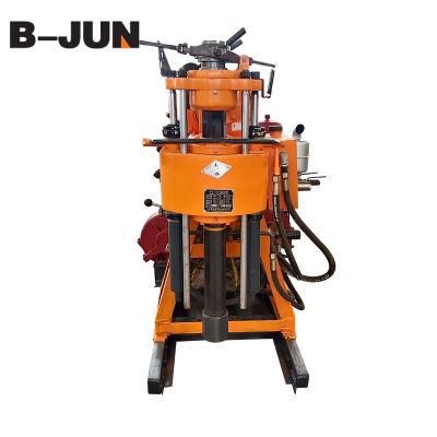 Portable Geotechnical Drilling Rig 200m Rock Sampling Drilling Machine