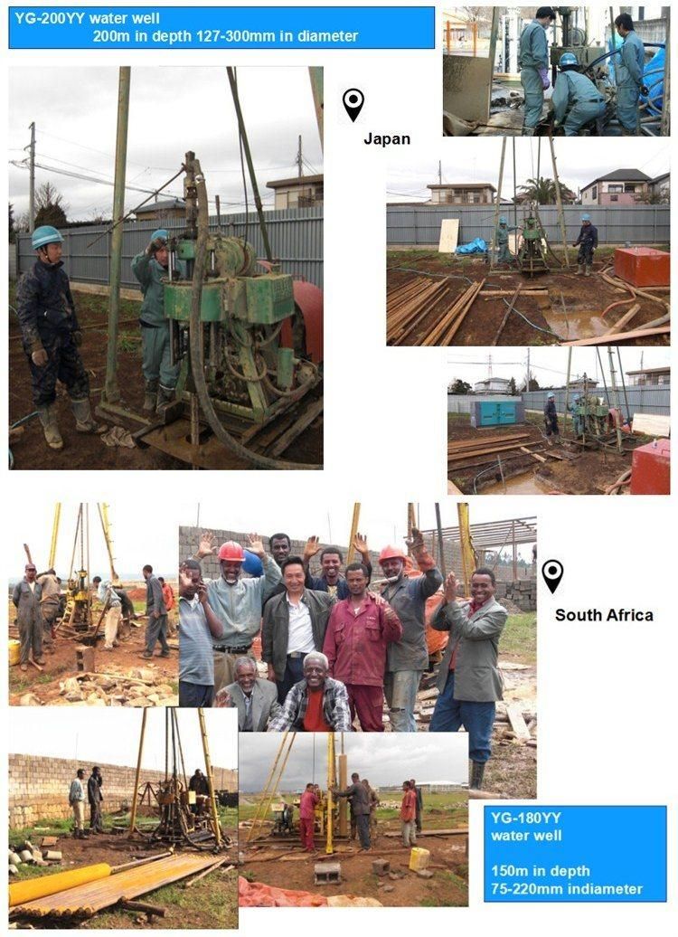 China Mine Crawler Portable Blast Hole Borehole Diesel Tunnel Drilling Rig