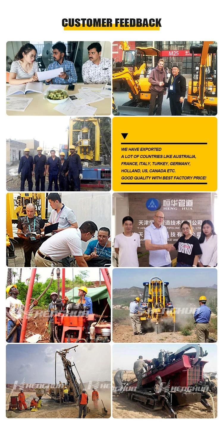 Gold Detecting Machine with Diamond Core Drill Bit Water Well Drill for Sale 600m