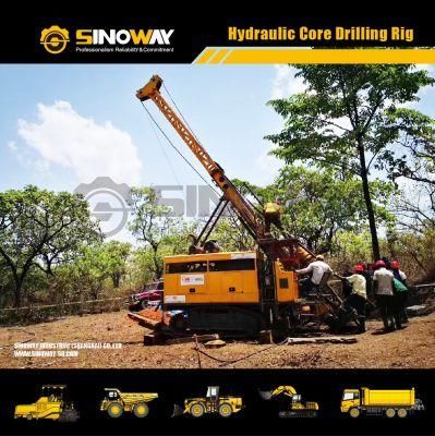 Chinese Mineral Prospecting Equipment, Full Hydraulic Diamond Core Drilling Rig