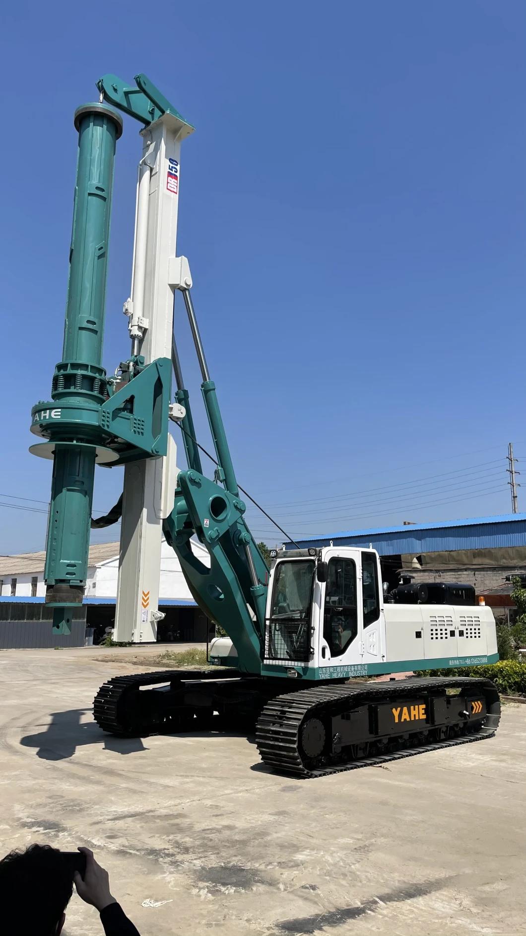 Tenggong Drilling 25m Depth Foundation Pile Machine Excavator Mini Piling Rig