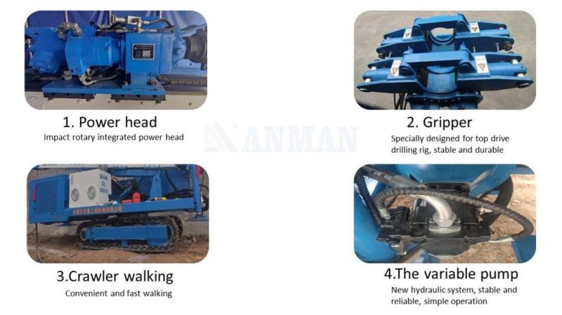 Hdl-168d Sand Gravel Stratum Multifunctional Drilling Rig