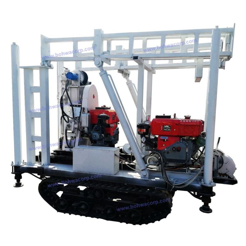 Diesel Engine Crawler Based Mining Borehole Drilling Rig