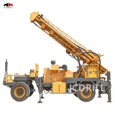 (TWD300) Trailer Mounted Small Borehole Water Well Drilling Rig