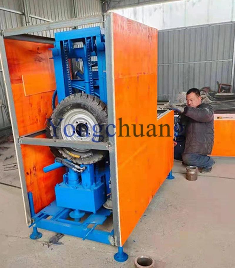 Hydraulic Drilling Rigs with Drill Pipe and Drill Bit