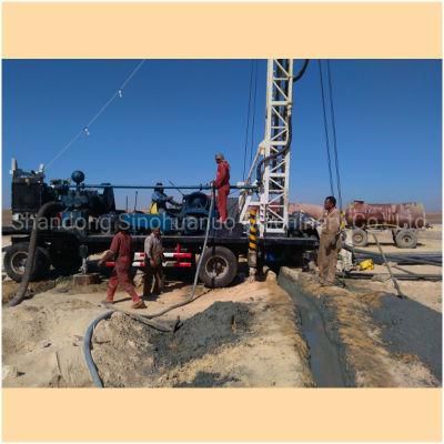 400m Trailer Mounted Water Well Drilling Rig with Big Diameter Hole