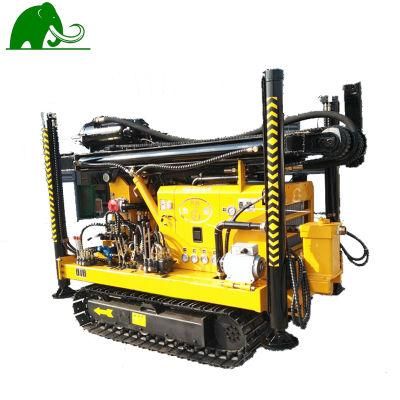 Cheap Price Crawler DTH Drilling Rig 300m Diesel Engine Multi-Function Water Well Drilling Rig Water Broing Machine
