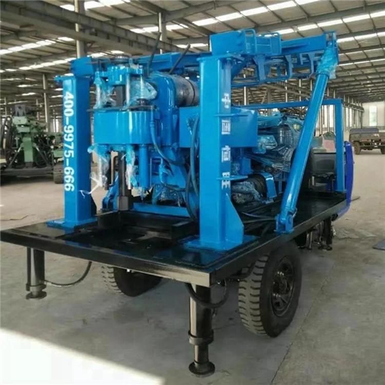 Portable Tractor Mounted Hydraulic Motor Drilling Rig for Water Well