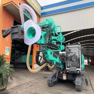 High Efficiency DTH Hammer Drill Rig with Wide Field of Vision