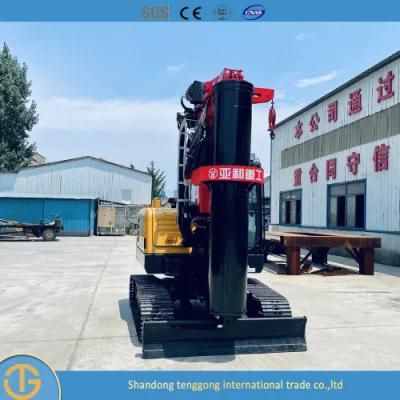 Excavator Pile Driver Drilling Electric Ground Screw Electric Ground Screw Pile Driver Epuipments Dr-60 Middle Rotary Rig Machine