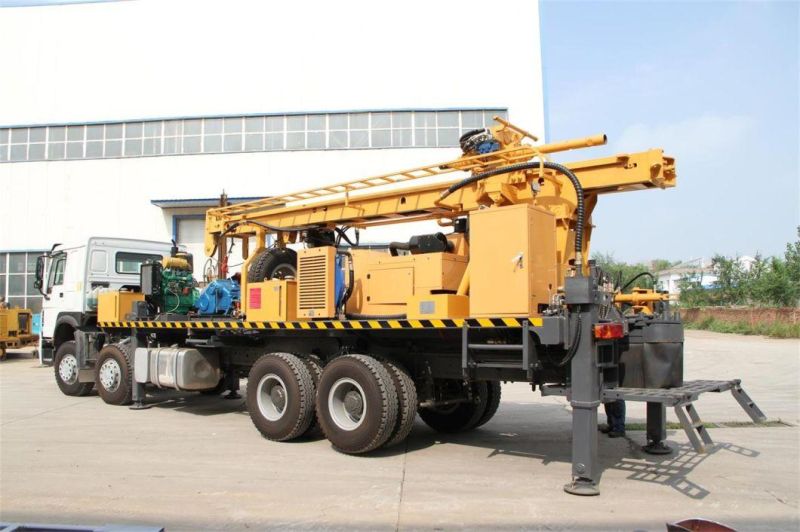 China Factory Sc1000 in Stock Large Borehole Truck Mounted Deep Water Drilling Well Drilling Rig 1000m