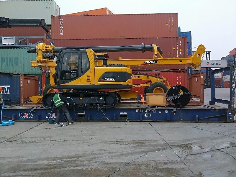 Yuchai Ycr60d 60kn. M Rotary Drilling Rig in Indonesia