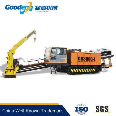 GD3500-LS no-excavate high quality horizontal directional drilling rig machine