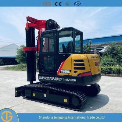 Hydraulic Ground Hole Drilling Machine Auger Drill Rig Dr-60