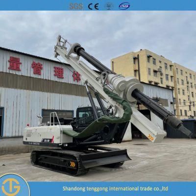 Crawler Pile Driver Drilling Dr-90 Construction Pile Machine Electric Ground Screw Drilling Rig