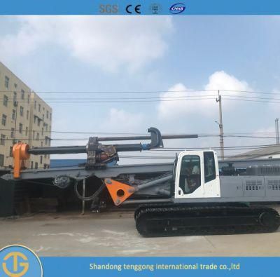 Borehole Continuous Flight Augeringcfa Engineering Geology Drilling Rig Machine