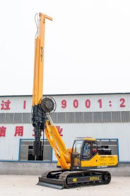 Small Low Noise Efficiency Rotary Drilling Rig