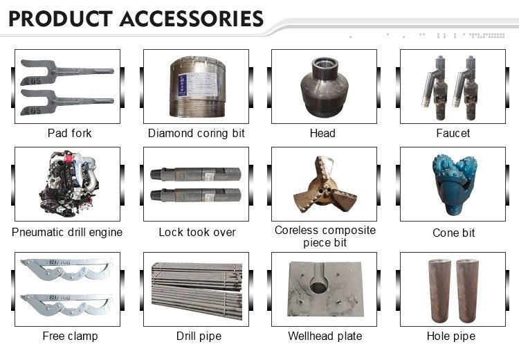 200m Rock Core Sampling Drilling Rig Machine