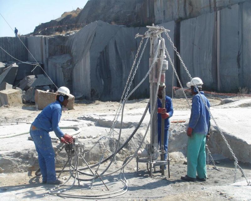 Lq-PE-90b Stone Quarry Pneumatic Down The Hole Drill Machine