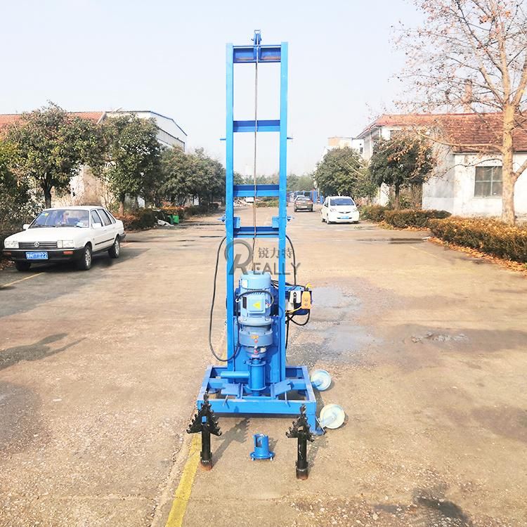 4kw Foldable Electric Water Well Drilling Machine Portable Machine Ester Well Drilling 100m for Sale