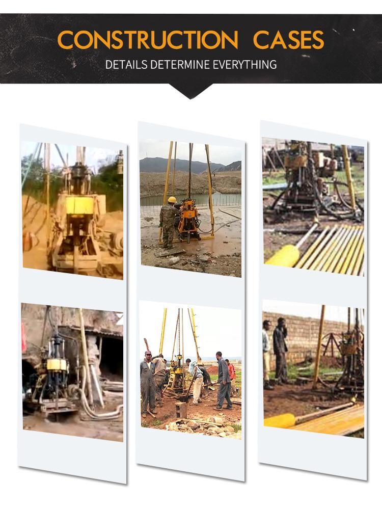 Powerful Mud Pump Water Well Earth Drilling Machine