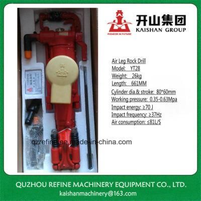 Kaishan YT28 Hand Hold and Air Leg Pneuamtic Rock Drill