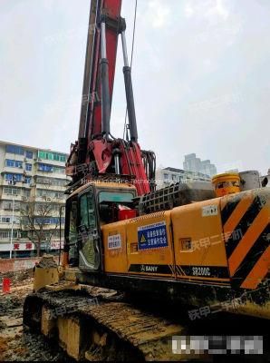 Used Piling Machinery Sr220 Rotary Drilling Rig Best Selling China Factory