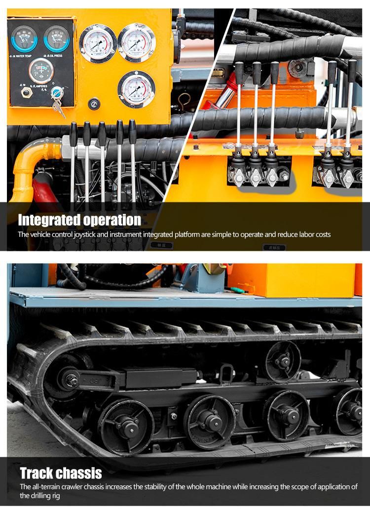 Factory Price Crawler Small Water Well Drilling Rigs for Sale