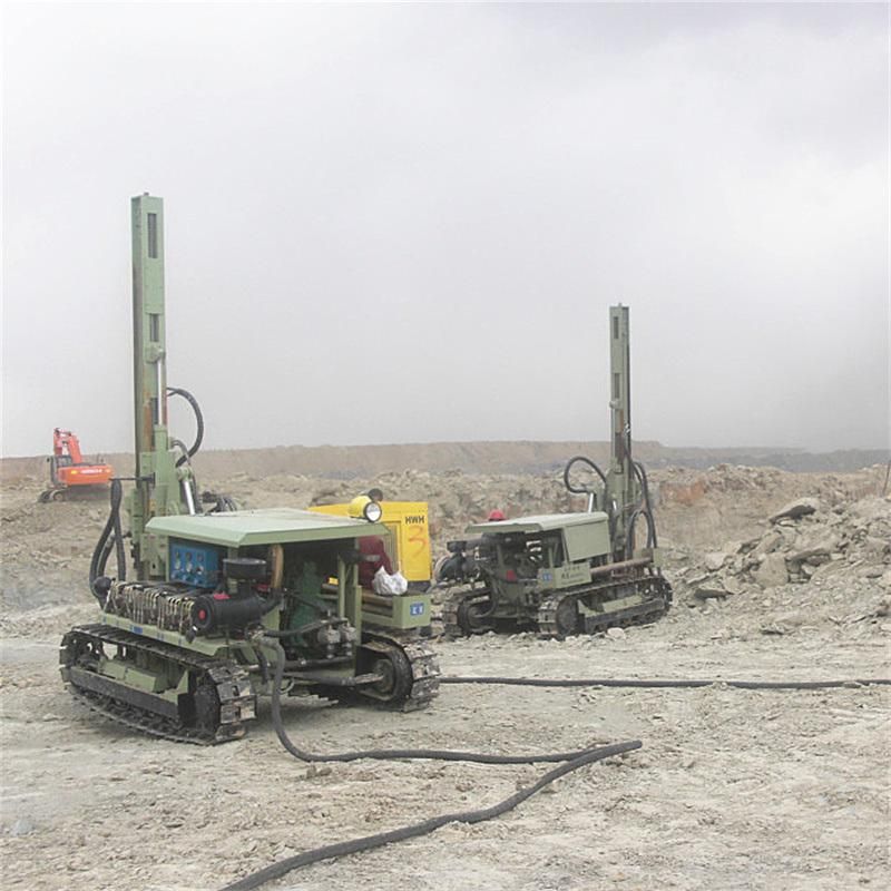 Hot Sale Mine Hard Rock Blasting Hole Drilling Rig Machine