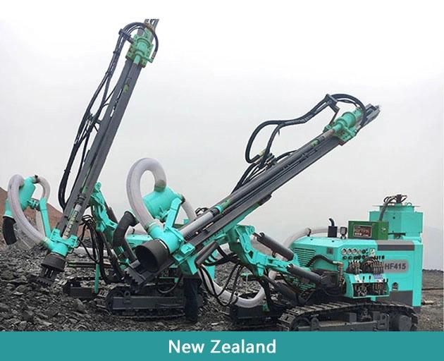 Hf415 Separated DTH Rock Drill Rig for 90-165mm Blasting Hole