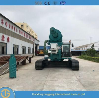 Construction Crawler Hydraulic Economical Borehole Rotary Drilling Rig for 40m