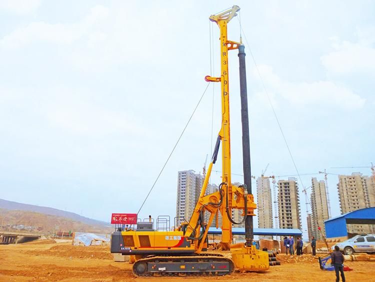 XCMG Hammer Borewell Piling Machine Xr360 Hydraulic Crawler Rotary Drilling Rig