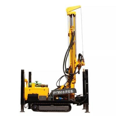 Crawler 140-325 mm Borehole Drilling Water Well Rig Price Drill Machine 380m