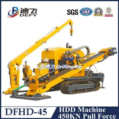 Dfhd-45 No Digging HDD Horizontal Directional Drilling Machine