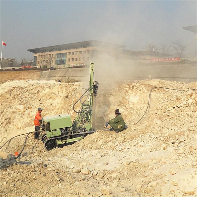 Hot Sale Mine Hard Rock Blasting Hole Drilling Rig Machine