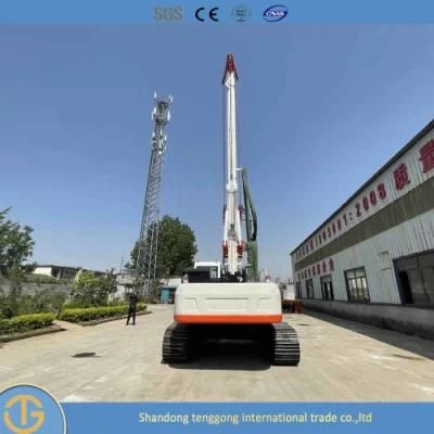 Hydraulic Rotary Engineering Drilling Rig with Video Support