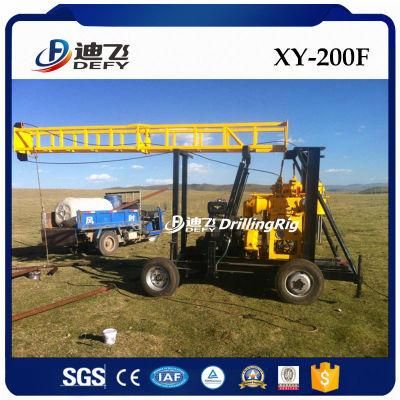 2022 Hot Sale Hydraulic Bore Hole Water Well Drilling Rig Machine Portable