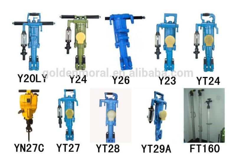 Y20ly Hand-Hold and Air-Leg Rock Drill/OEM