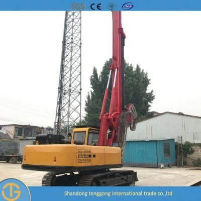 Portable Crawler Hammer Construction Auger Pile Crawler Pile Driver Drilling Dr-90 Rig for Free Can Customized